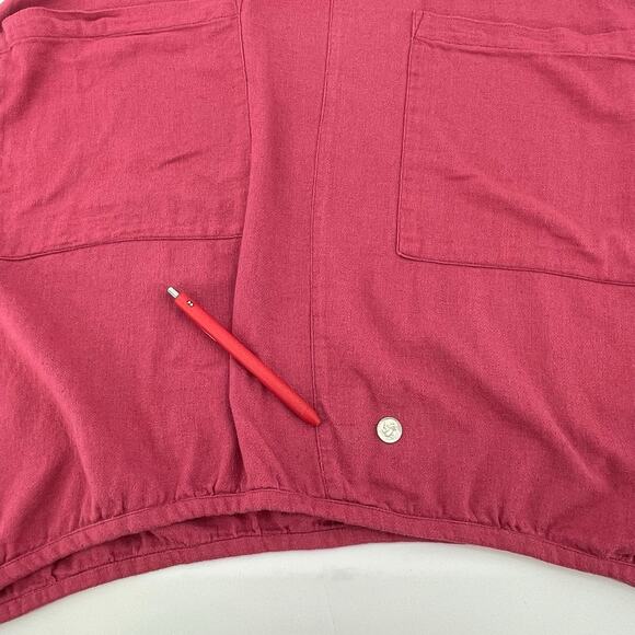 Soft Surroundings Women's Cotton Tank Sun Dress, Sz. S Shark-bite Hem *READ* - Picture 6 of 7